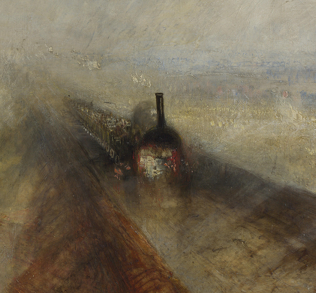 Train in Detail JMW Turner